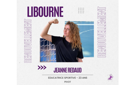 Libourne - Prénationale : Jeanne Redaud pressée de retrouver le terrain