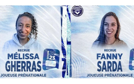 Transfert : les Girondins de Bordeaux (Prénationale) annoncent deux nouvelles recrues