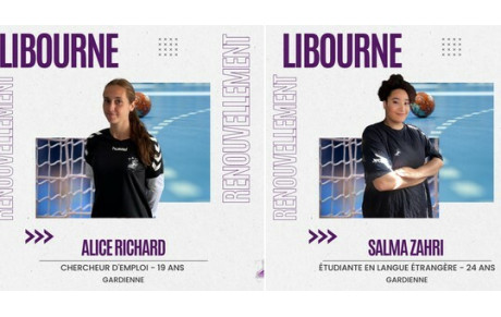 Libourne (Prénationale) présente ses gardiennes