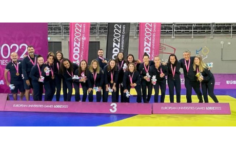 Jeux européens universitaires : les Bordelaises en bronze !