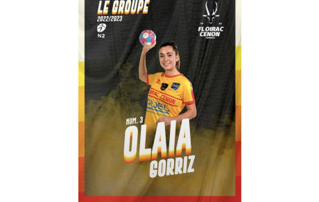 Floirac Cenon - Nationale 2 : Olaia Gorriz reste en jaune