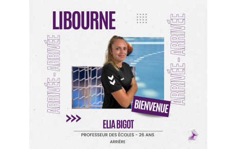 Recrutement : l'arrière Elia Bigot revient à Libourne (Prénationale)