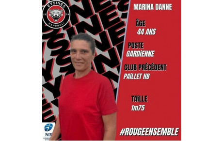 Recrutement : Marina Dané reprend du service à Eysines (N3T)