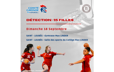 Détection Moins de 15 ans à Saint-Loubès 