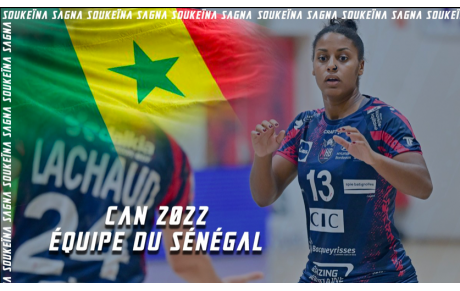 Soukeina Sagna (Mérignac HB) à la CAN 