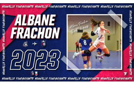 LFH - Albane Frachon en prêt à Mérignac 