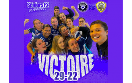 Excellence départementale - Match en retard J16 - Victoire importante pour les Bordelaises 