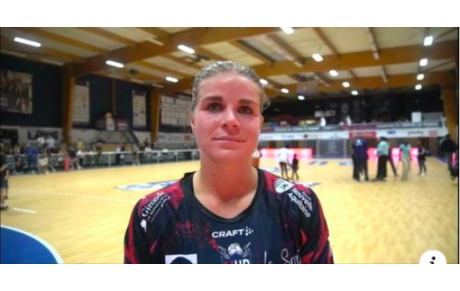 Reportage - LFH - J7 - Léa Lignières (MHB) : "On a été un groupe contre Nice"