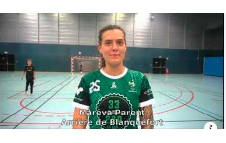 Reportage - Excellence Régionale - Poule B - J4 - Maréva Parent : "On a pu faire tourner nos jeunes3