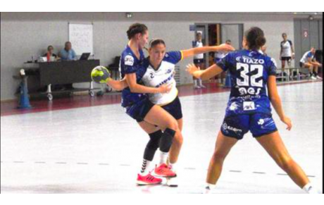 Vidéo - Prénationale - J5 - Tout l'impact de Charlotte Ronteix (Lège Cap-Ferret)