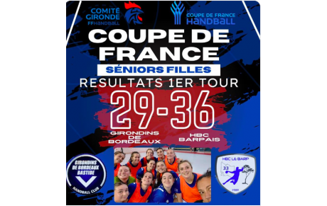 Coupe de France départementale - 1er tour - Les Barpaises font fort 