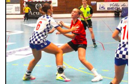 Vidéo - U17 - J5 - Ambre Derveaux (Saint Loubès HB) la duelliste