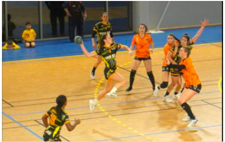 Vidéo - N1 - J11 - Aude Enriqué (US Mios Biganos HB) se plait au centre 