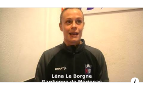 Reportage - LFH - J14 - Léna Le Borgne (MHB) : &quot;C'était juste fou !&quot;