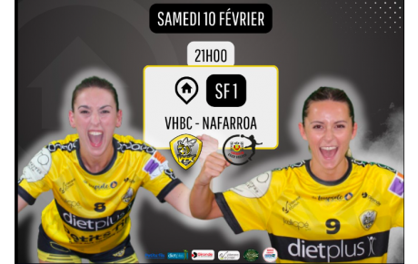 Prénationale - Poule B - J13 - Villenave HBC (4/26 pts) / US Nafarroa HB (6/21 pts) - Samedi - 21h -