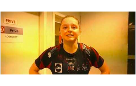 Reportage - LFH - J16 - Nele Antonissen (MHB) : &quot;Difficile de défendre contre une telle équipe&quot;