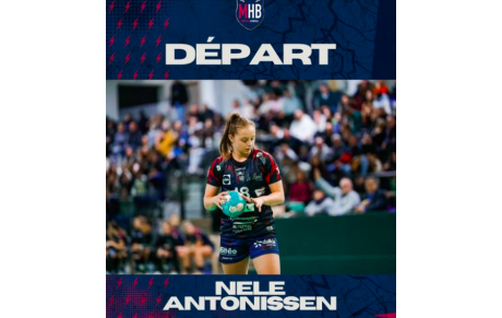 LFH - Nele Antonissen quitte Mérignac 
