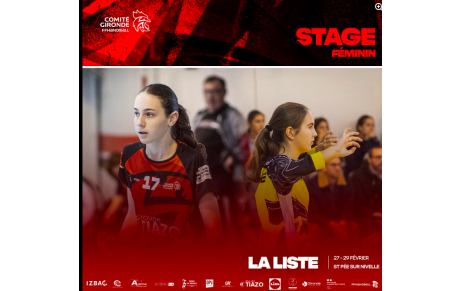 Stage Génération 2010