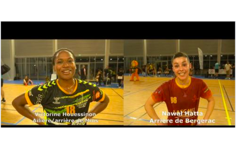 Reportage - N1 - J17 - Victorine Houessinon : &quot;On prend trop de buts&quot; ; Nawal Hatta (Bergerac) : &quot;Très compliqué de venir ici&quot;