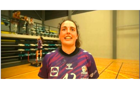 Reportage - D2 - J20 - Tiphaine Olivar (SPUC) : &quot;On doit épuiser nos adversaires&quot;