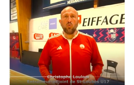 Reportage - Finale du Tournoi U17 de Mérignac - Christophe Loulom (Saint Loubès HB) : &quot;Se remettre dans le bain&quot;
