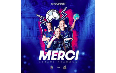 LFH - Albane Frachon (Mérignac HB) retourne à Nantes à la fin de la saison 