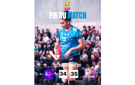 D2 - J21 - La revanche pour Pessac 