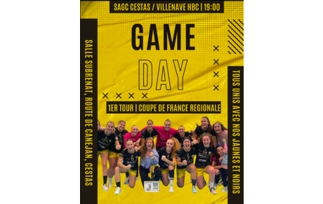 L'affiche - Coupe de France régionale - 1er tour 