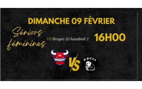 L'affiche - Excellence départementale - J14 - Les Brugeaises au charbon 