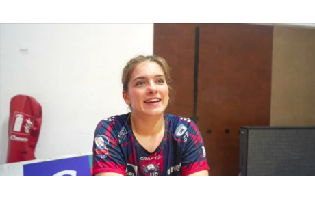 Reportage - Lylou Borg (Mérignac HB) les premiers pas en Bleue 