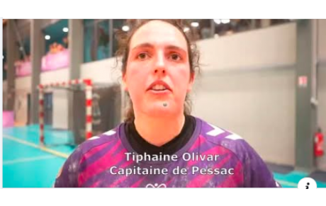 Reportage - D2 - J23 - Tiphaine Olivar (Stade Pessacais UC HB) : &quot;On perd des ballons bêtement&quot;