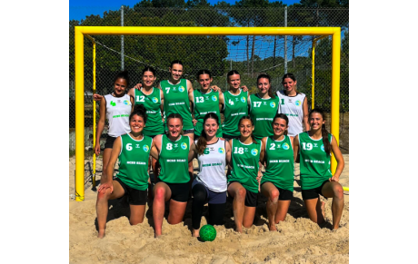 Le HBC Belin Beliet porte drapeau du Beach Handball nouvel aquitain et girondin 
