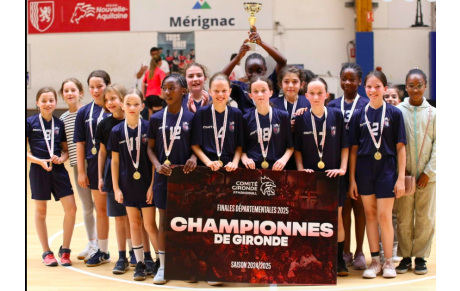 Championnat de Gironde - Finale - U11 Honneur - Mérignac titrée 