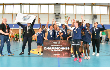 Championnat de Gironde - Finale - U11 Promotion Honneur - Bordeaux Lac Apis titrée 