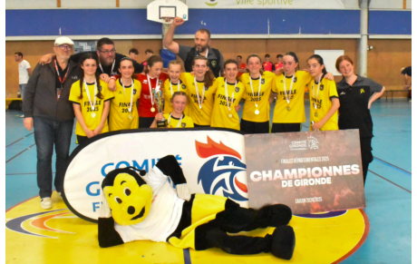 Championnat de Gironde - Finale - U13 Excellence - Le titre pour Saint Médard 