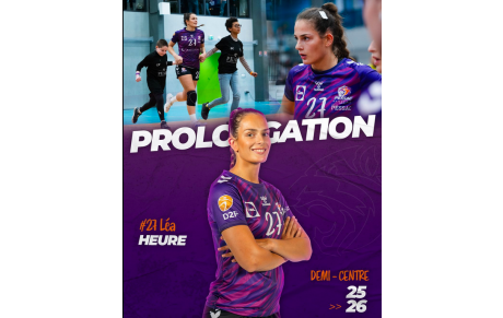 D2 - Léa Heure prolonge au SPUC 