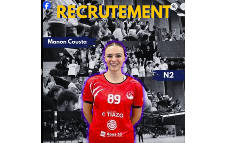 N2 - Manon Cousta de retour à Lège Cap-Ferret 