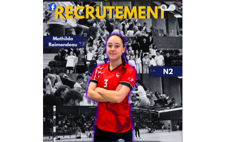N3T/N2 - Recrutement - Mathilda Raimondeau de Saint Loubès (N3T) à Lège Cap-Ferret (N2)