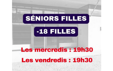 La reprise au SC Monségur Handball 