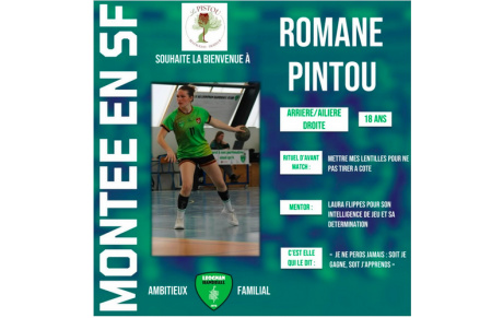 Excellence régionale - Romane Pintou entre en première de Léognan 