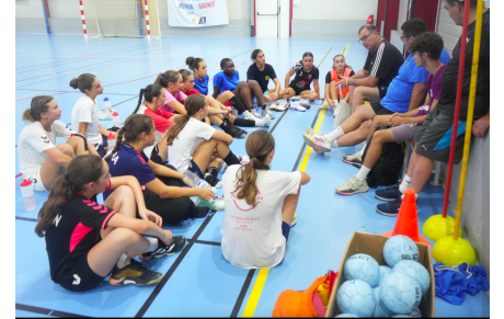 U17 France  - Reprise - L'effectif de Lège Cap-Ferret/Saint Médard/ Lacanau Handball