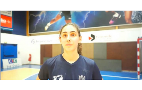 Reportage - N2 - Poule 2 - J2 - Auriane Broutin (Mérignac HB) : &quot;C'est encore un groupe qui se construit&quot;