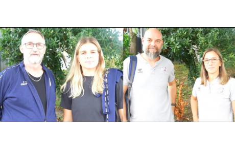 Reportage - U17 F - J1 - Léa Lignières (Mérignac HB) : &quot; un match accompli&quot; ; Jessika Lerond (Stade Pessacais UC HB) : &quot;On est là pour travailler&quot;