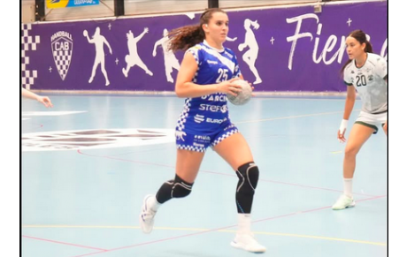 Reportage - D2 - J2 - Mathilde Canérot (CA Bèglais HB) la dynamiteuse