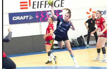 Reportage - N2 - Poule 2 - J2 - Les buts en rafale de Tatiana Charbonnier (Mérignac HB)