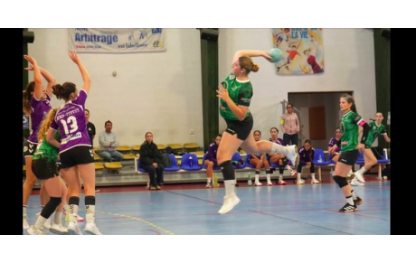Reportage - Excellence régionale - Poule B - J4 - Mélany Richaud (ES Blanquefortaise HBC) première artillleuse