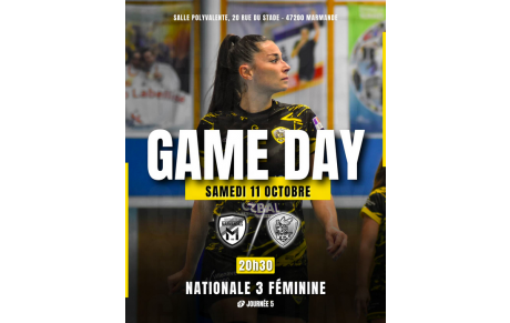 L'affiche - Nationale 3 Territoriale - J5 - Villenave défie Marmande