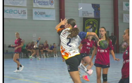 Reportage - U17 France - J4 - Lili Jambes (Entente Lège CF-Saint Médard-Lacanau) efficace