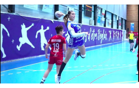 Reportage - Coupe de France nationale - J5 - Les grosses séquences de Romane Lelong (CA Bèglais HB)