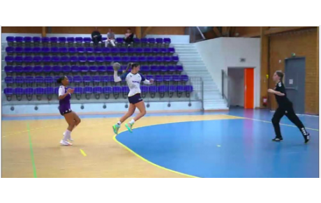 Reportage - N2 - Poule 1 - J8 - Charlotte Ronteix (Lège Cap-Ferret HB) toujours au sommet